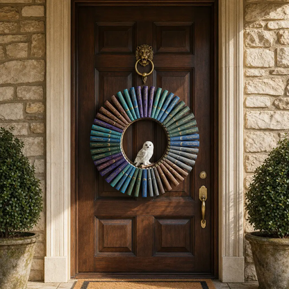 Book Wreath