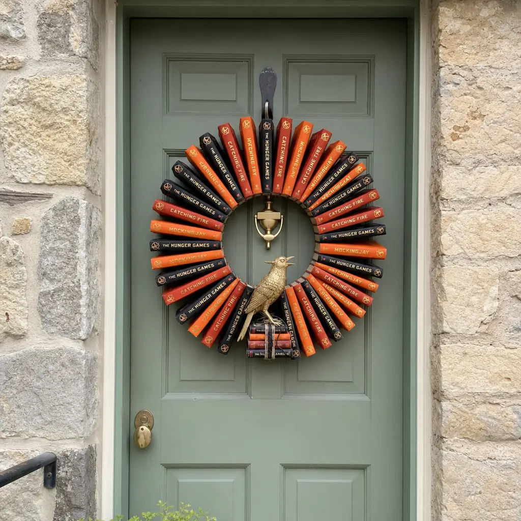 Book Wreath